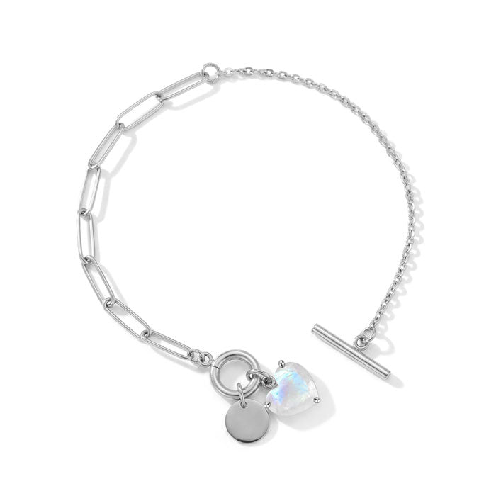 Moonstone T-Lock Bracelets