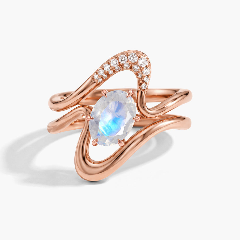 Moonstone Ring -  Bloom