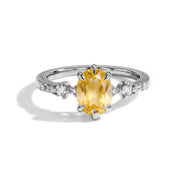 Citrine Statement Ring