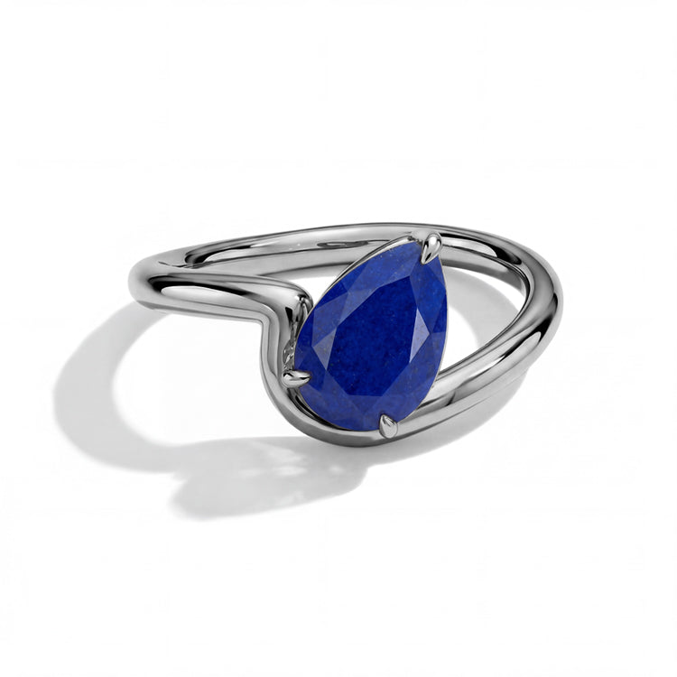 Lapis Lazuli Statement Ring