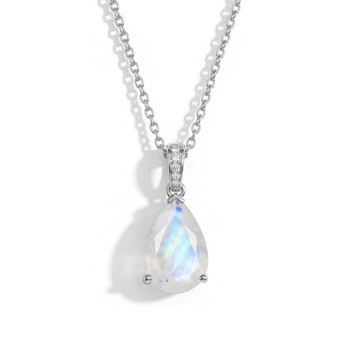 Moonstone Necklace - Pear