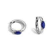 Huggies Lapis Lazuli Earrings - Marquise