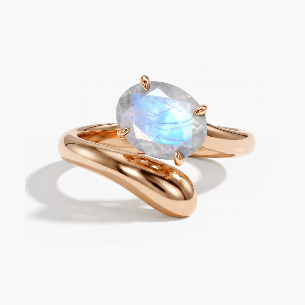 Embrace Ring - Moonstone