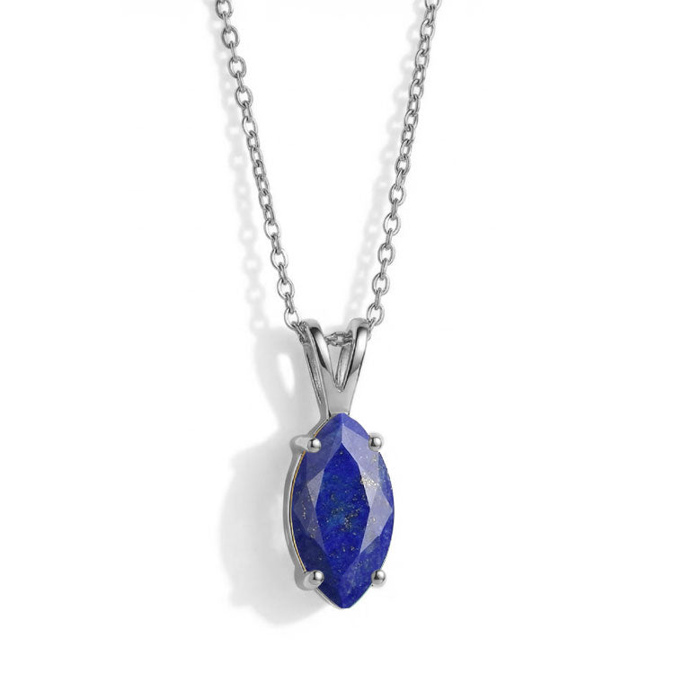 Lapis Lazuli Necklace - Marquise