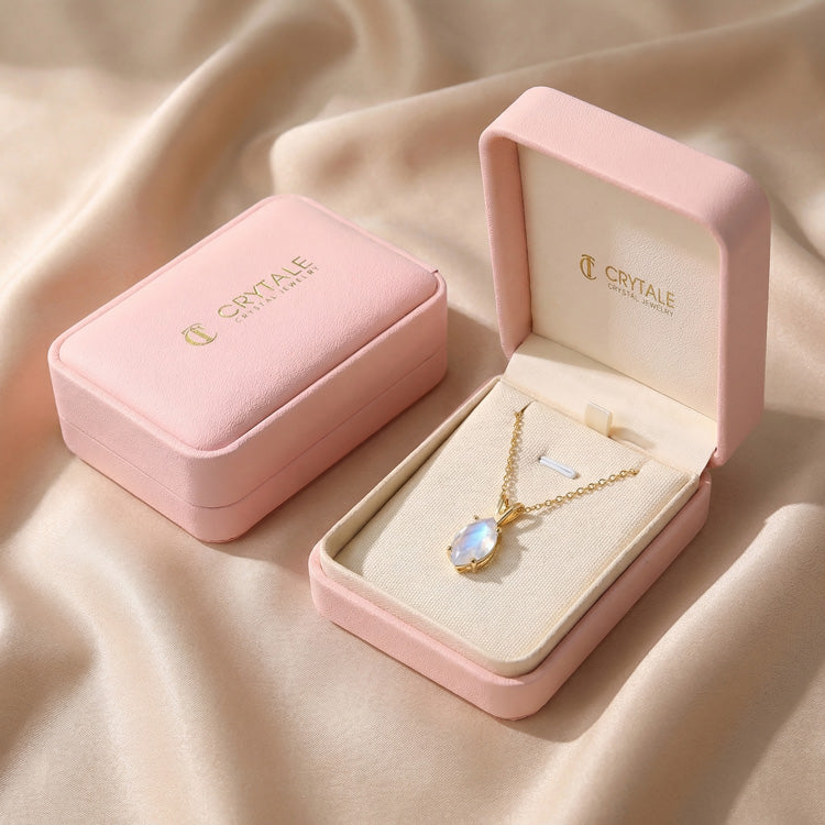 Moonstone Necklace - Marquise