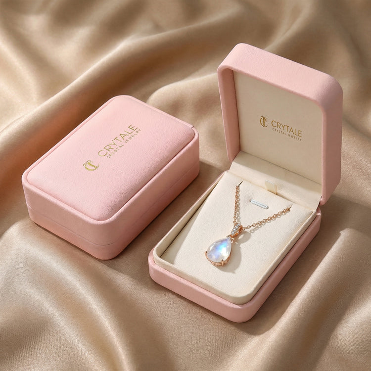 Moonstone Necklace - Pear