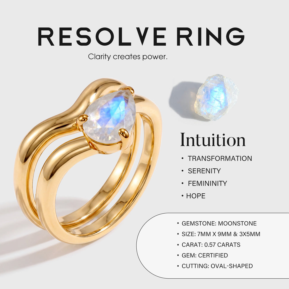 Moonstone Ring - Resolve