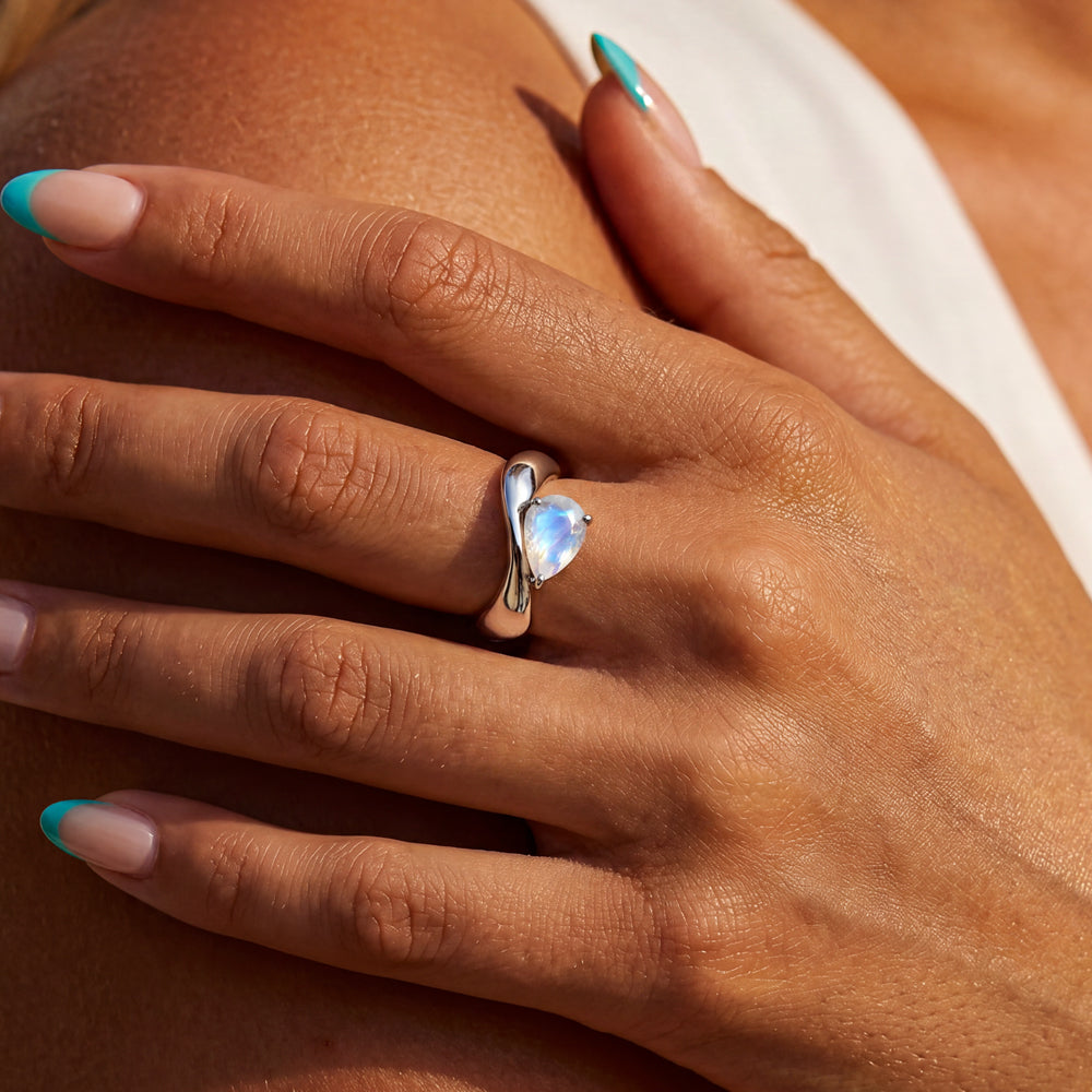 Flow Ring - Moonstone