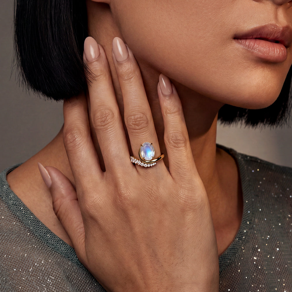 Moonstone Ring - Radiance