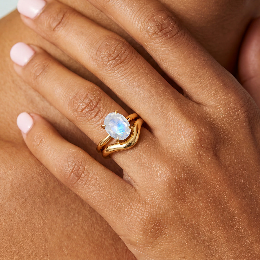 Harmony Ring -  Moonstone