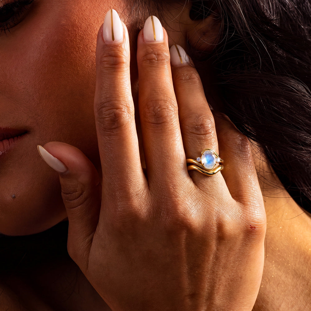 Cherish Ring -  Moonstone