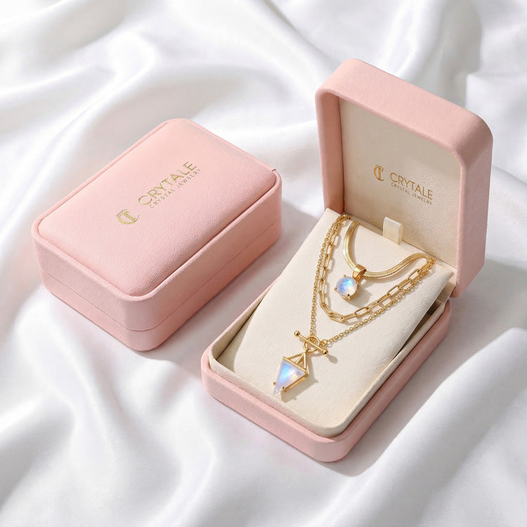 Moonstone Necklace Set - T-Lock
