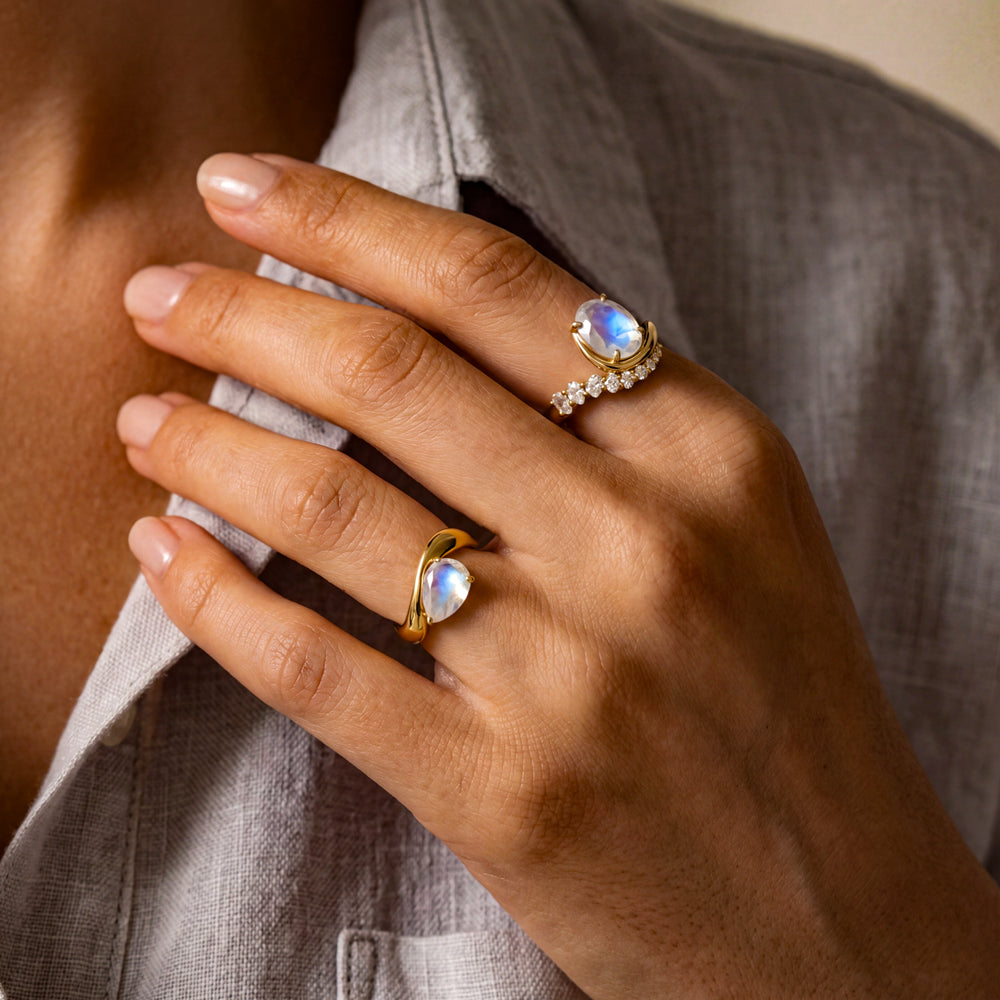 Moonstone Ring - Radiance