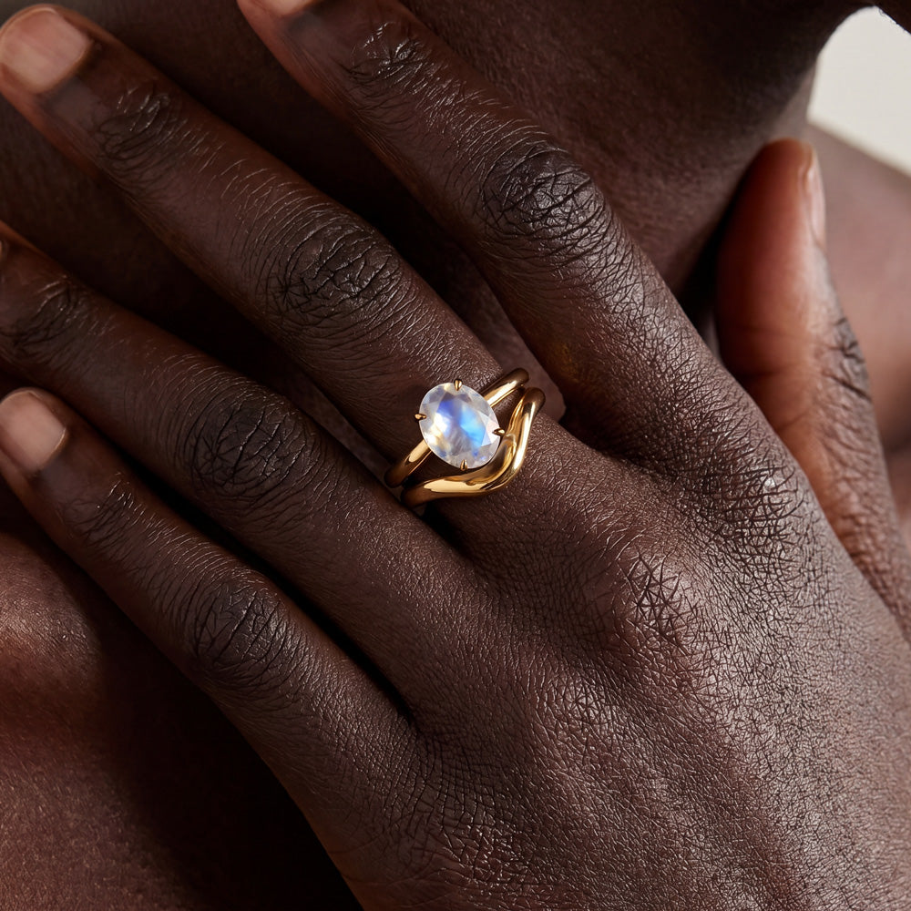 Harmony Ring -  Moonstone