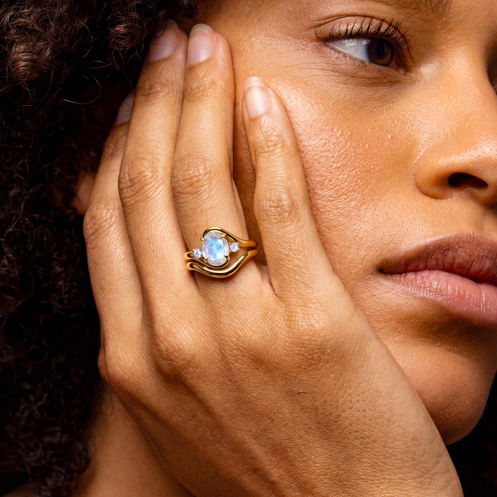 Cherish Ring -  Moonstone