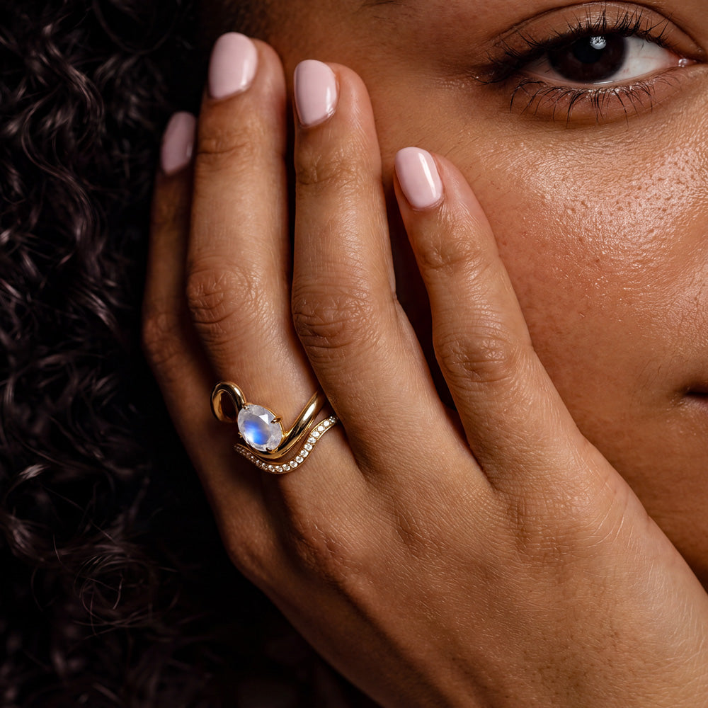 Moonstone Ring -  Ascend