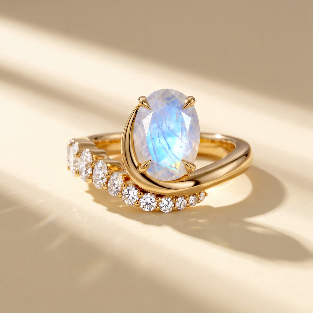 Moonstone Ring - Radiance