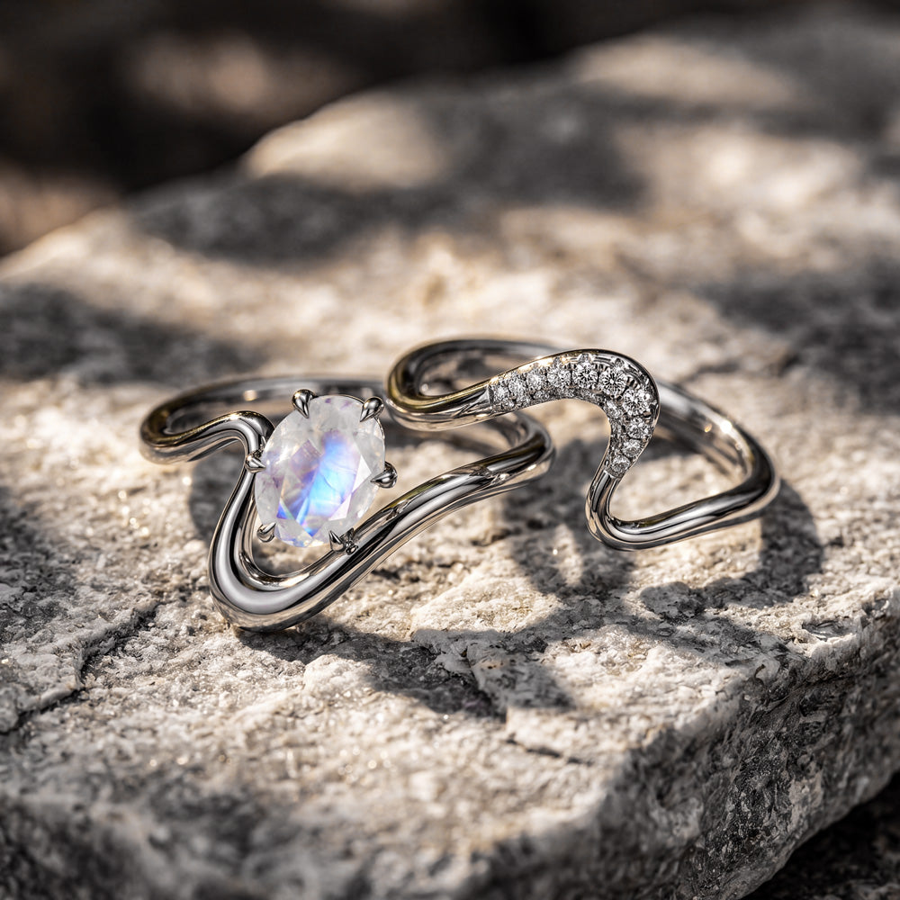 Moonstone Ring -  Bloom