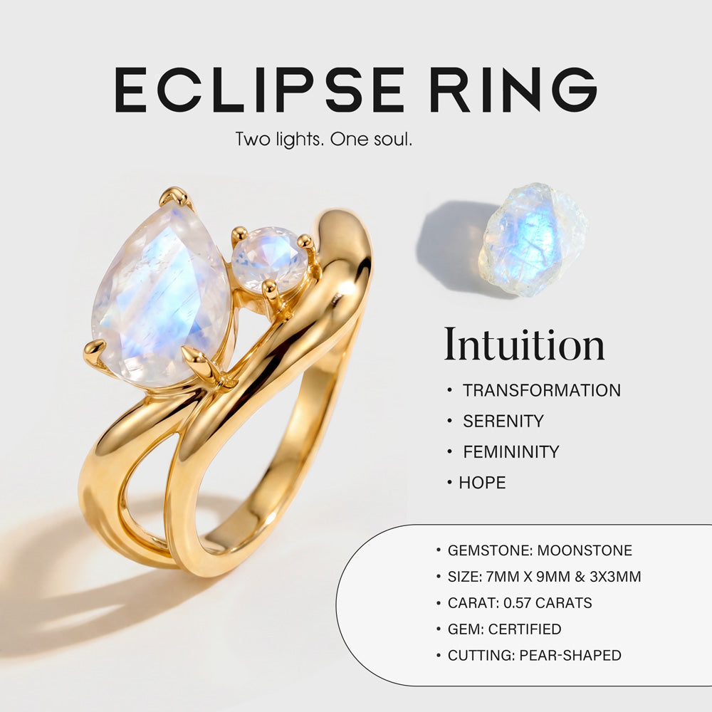 Moonstone Ring - Eclpse