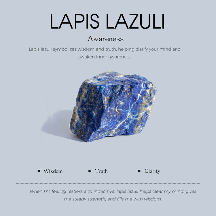 Cross-Twisted Lapis Lazuli Ring