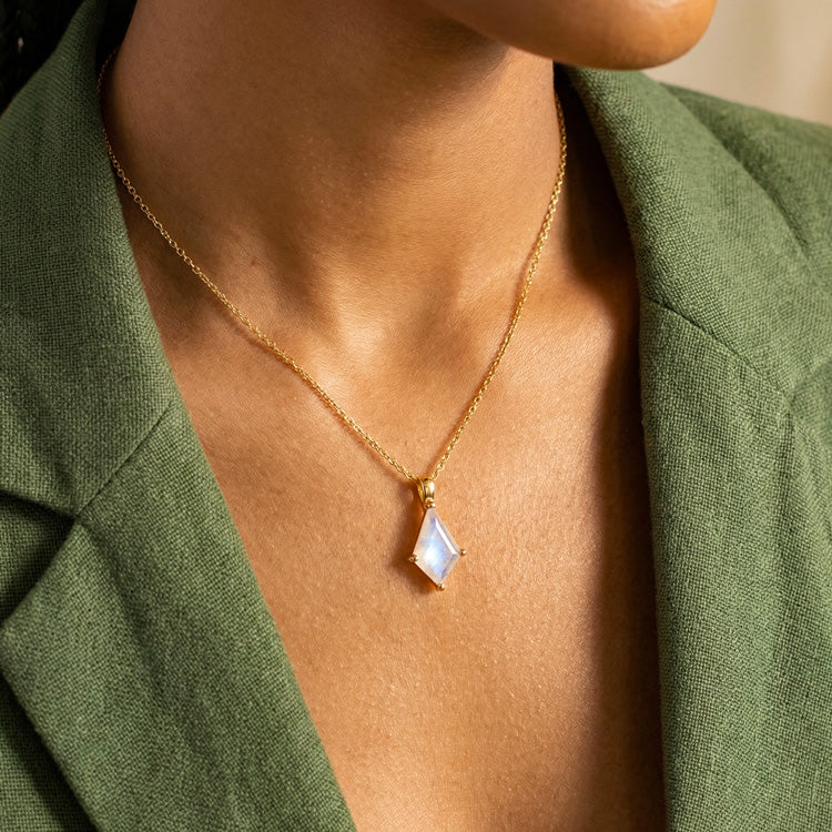Moonstone Necklace - Kite