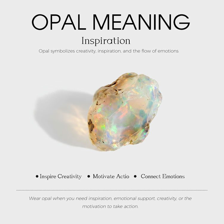 Opal Necklace - Oval