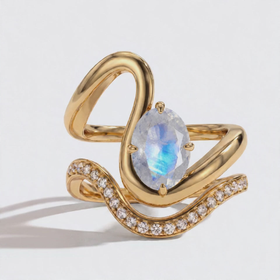 Load video: Moonstone Ring -  Ascend