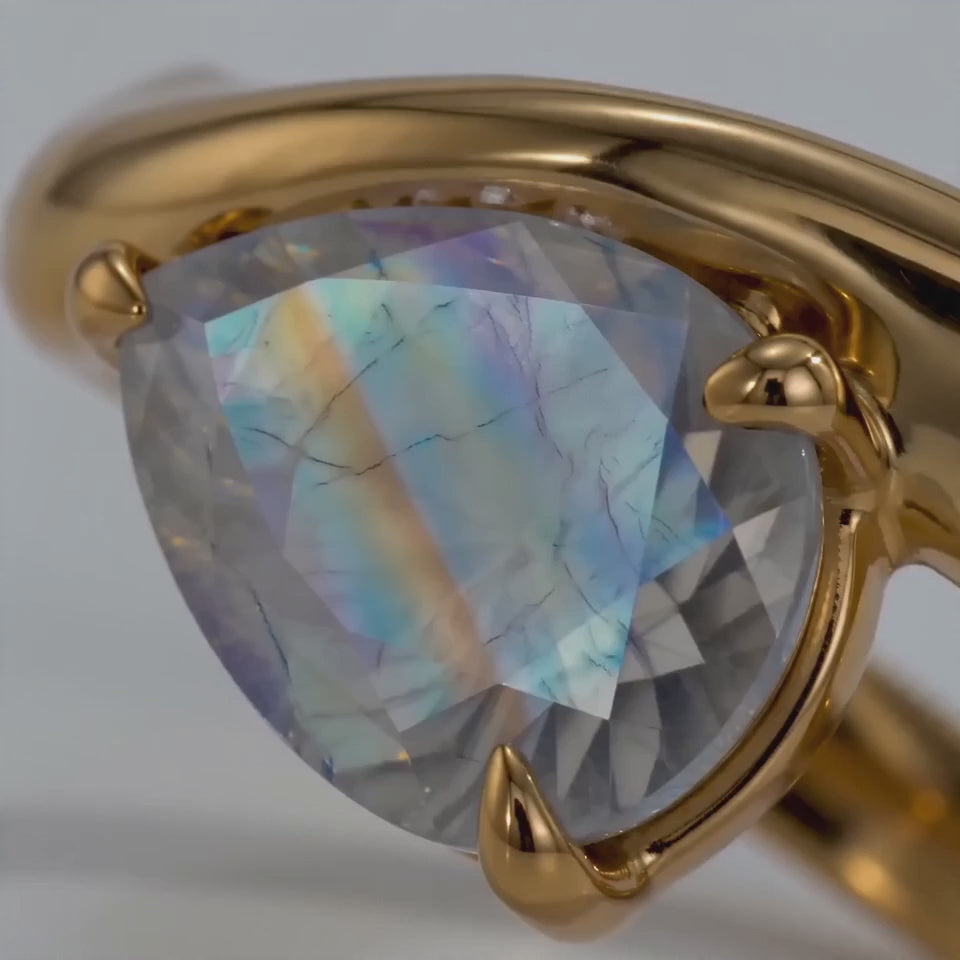 Load video: Flow Ring - Moonstone