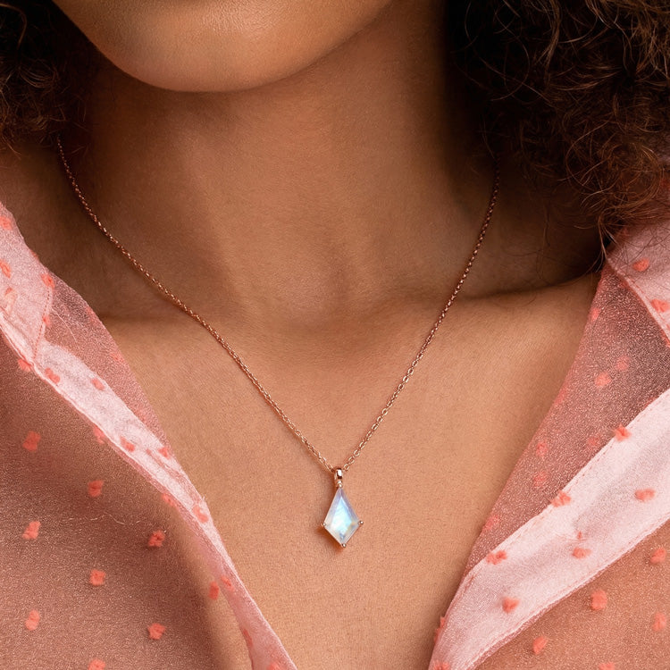 Moonstone Necklace - Kite