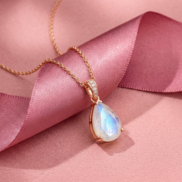 Moonstone Necklace - Pear