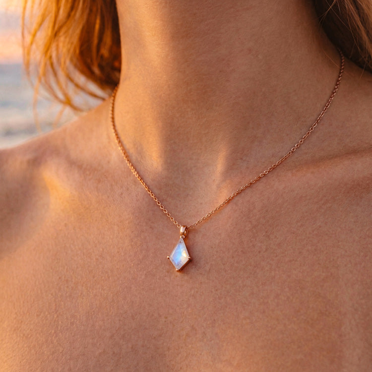 Moonstone Necklace - Kite