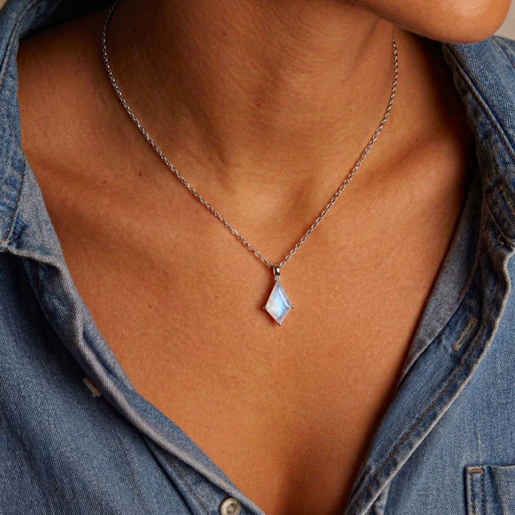 Moonstone Necklace - Kite