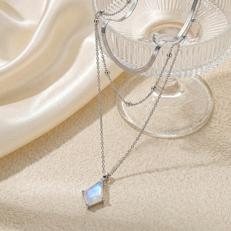 Moonstone Necklace Set - Kite