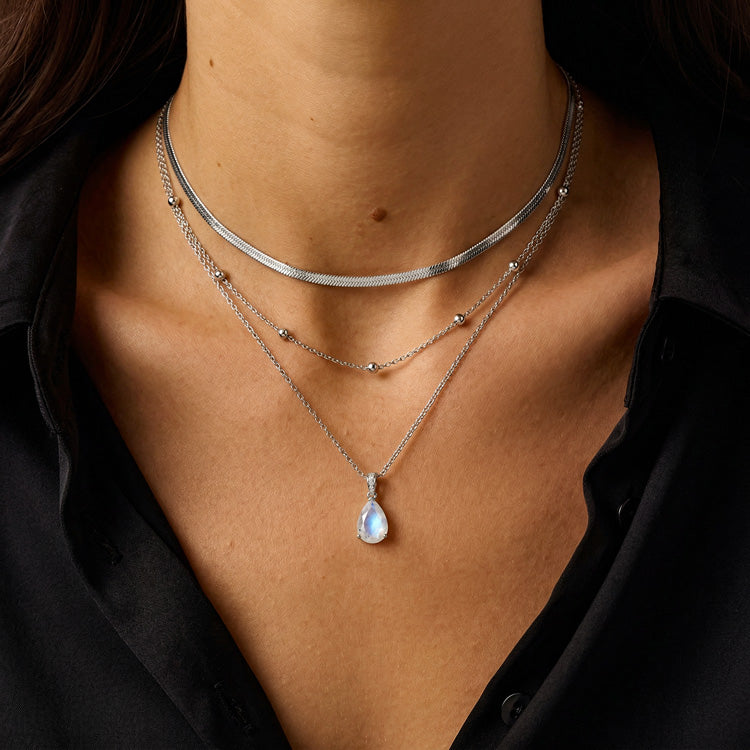 Moonstone Necklace  - Three Sets