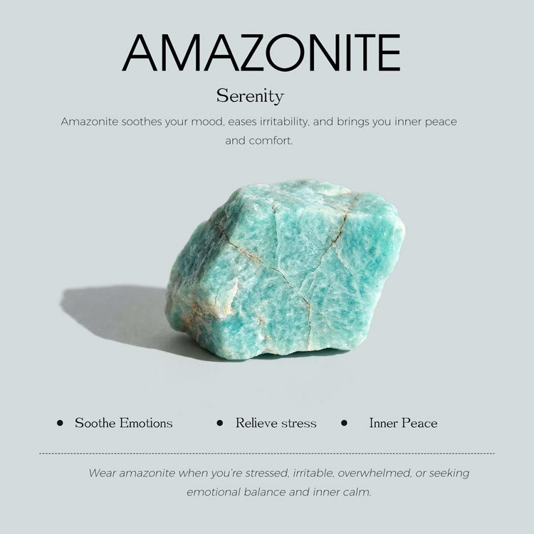 Amazonite Necklace - Pear